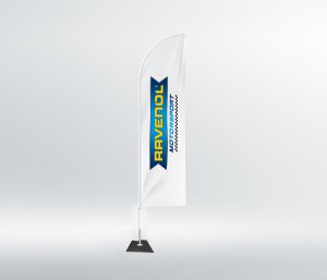 Image RAVENOL Beachflag (3 parts)