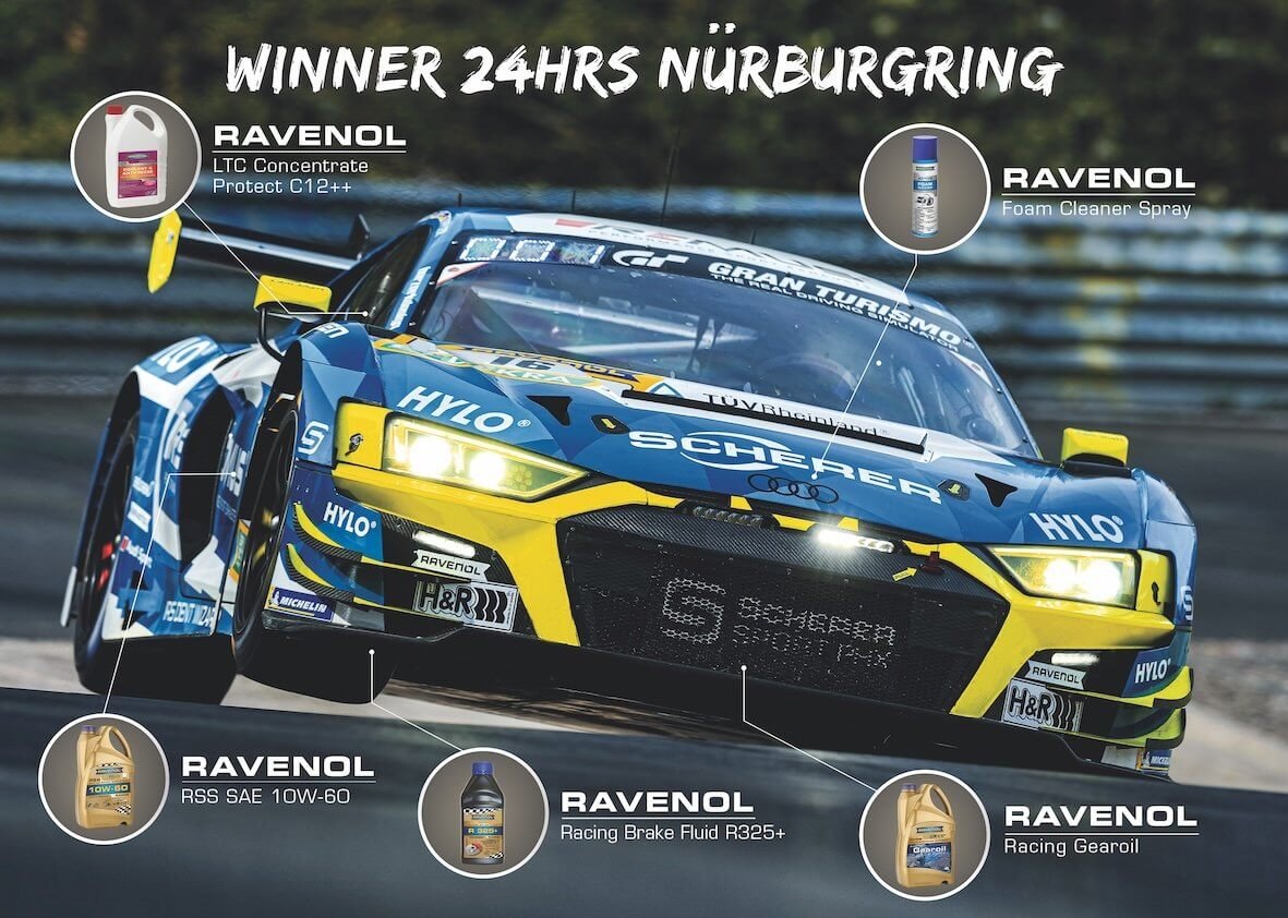Our partner team Scherer Sport PHX is winner of the ADAC RAVENOL 24H race
