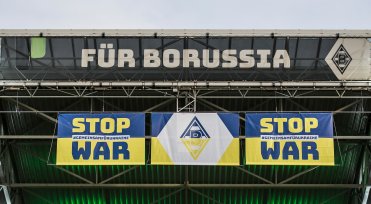 Ukrainian National Team visits Borussia Mönchengladbach